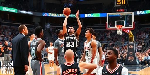 Fox, Johnson propel Spurs past Hawks without Wembanyama for third straight win