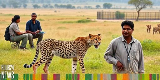 Mukhi the Indian Cheetah Becomes Mother to Five Cubs at Kuno National Park