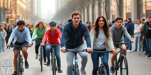 Youth Cyclists and NYA CEO Lead Bike Protest Against Drug Abuse in Accra