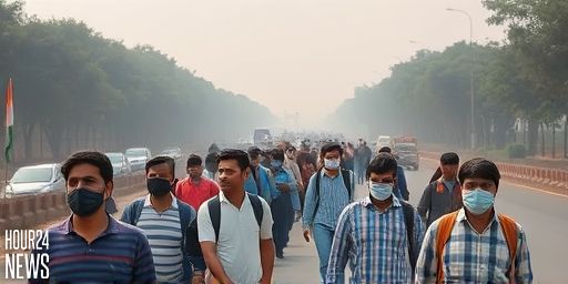 Surge in Respiratory Illnesses as Delhi’s Smog Worsens