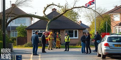 Storm Claudia: Tree Down on Bungalow as Winds Hit Greater Manchester