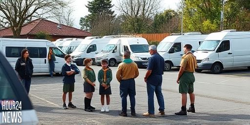 Auckland Scouts Confront Freedom Campers in Carpark Clash