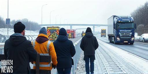 M4 Closure After Hay-Laden HGV Fire Triggers Snow Chaos and Delays Near Slough