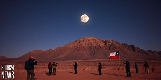 Full Moon Over the Atacama: A Nighttime Spectacle in the Andes
