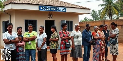 PNG Domestic Abuse Survivors Queue at Police Stations
