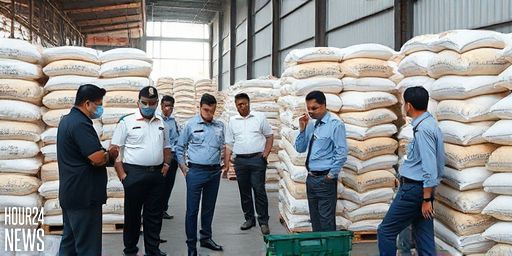 Indonesia Seizes 250 Tons of Rice Shipped Through Sabang Free Trade Zone Amid Smuggling Probe