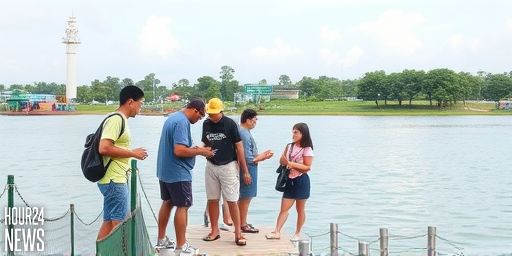 Ignored Repeated Warnings: Youths Allegedly Caught Illegally Fishing at Pasir Ris Pond, Police Report Lodged