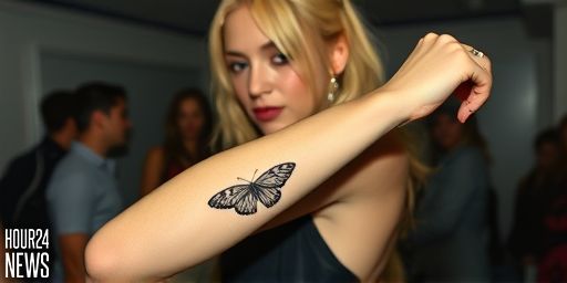 Katy Perry Reveals New Lifetimes Tour Butterfly Tattoo