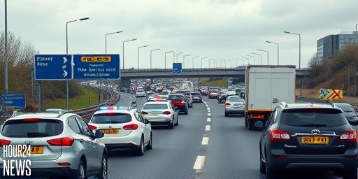M54 Traffic Live: Rush Hour Chaos as Crash Halts Eastbound Lanes