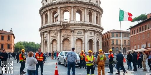 Worker Dies After Medieval Tower Partly Collapses in Rome