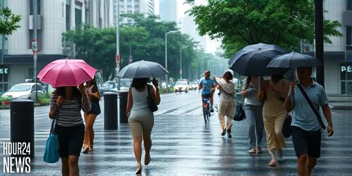Singapore’s Year-End Rains: Two Rain-Bearing Systems Arrive, Yet Total Rainfall May Not Soar