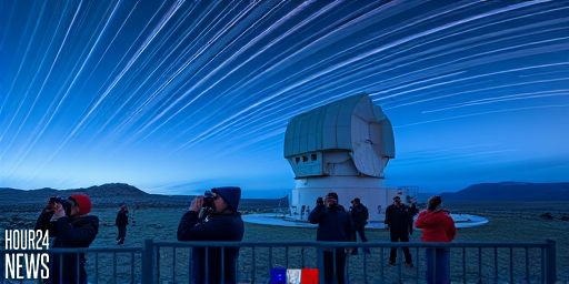 Star Trails Over Paranal Telescope Illuminate Chilean Night