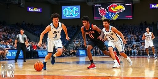 UNC Stuns Kansas: Historic Win Ends 23-Year Jayhawks Drought