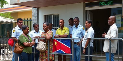 PNG Domestic Abuse Survivors Queue to Report Husbands