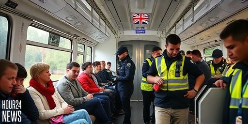 Mass Stabbing on UK Train: 10 Injured as Police Probe Intensifies