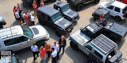 Australian 4WD Show Sparks Controversy as Police Target Vehicles in Perth Car Park