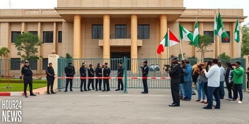 Police Seal PDP National Secretariat After Violent Faction Face-Off