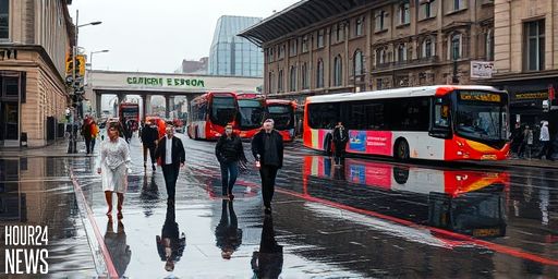 Calls to fix notorious ‘Euston puddle’ as people forced to wade