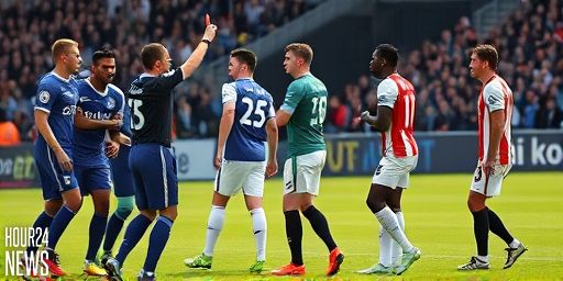 Gueye Sent Off After Heated Confrontation With Everton Teammate Keane