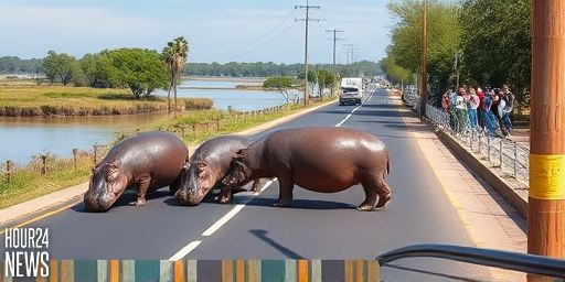 Hippos in St Lucia: Adorable Roadblocks in a South African Town