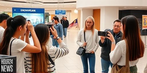 Myolie Wu and Wu Chun Dazzle Fans in Kuala Lumpur Visit