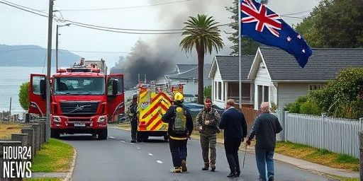 Island Bay Fire in Wellington: Large Blaze Forces Evacuations and Smoke Affects Residents