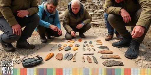 Crimean Neanderthals used red-yellow crayons for symbolic art