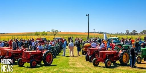Victorian Farmer Auctions Off Father’s Vintage Tractor Collection