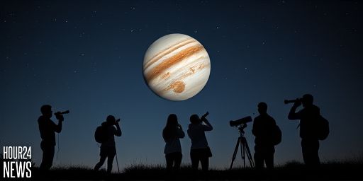 Two Galilean Shadows: Io and Europa Cast Grand Silhouettes on Jupiter Ahead of Nov. 5 Morning