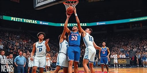 UNC Rallies to Upset Kansas: First Jayhawks Win in 23 Years