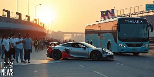 Melaka: Toyota GR driver killed in early morning bus crash