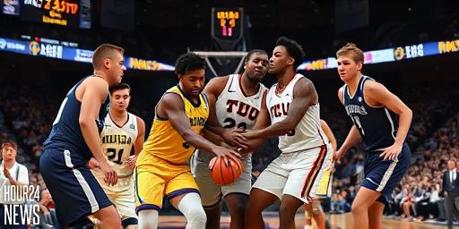 No. 6 Michigan Edges TCU Behind Double-Doubles From Lendeborg and Johnson Jr.