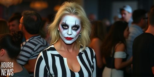 Elsa Pataky Steals the Spotlight in a Gruesome Beetlejuice Halloween Costume