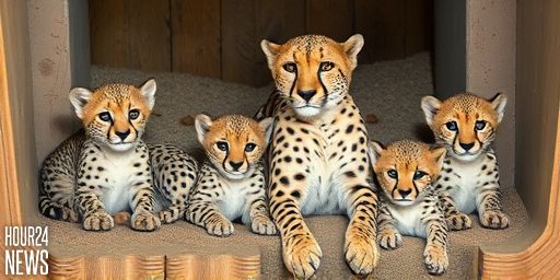 Four Cheetah Cubs Born During Shutdown Shine on Smithsonian’s Cheetah Cub Cam