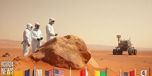 Unusual Martian Meteorite Unearthed by Perseverance Stuns Scientists