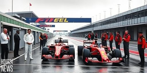 Sprint Race Drama: Charles Leclerc and Lewis Hamilton Tilt the Damp Track