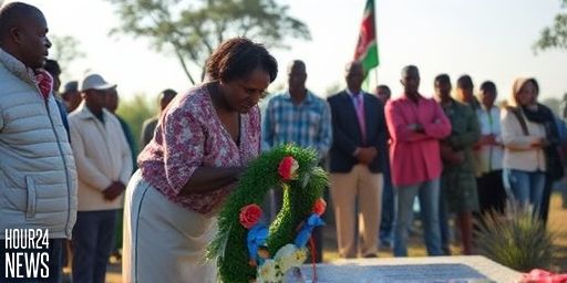 Karua Visits Raila Odinga’s Grave, Pledges to Carry Forward His Dream