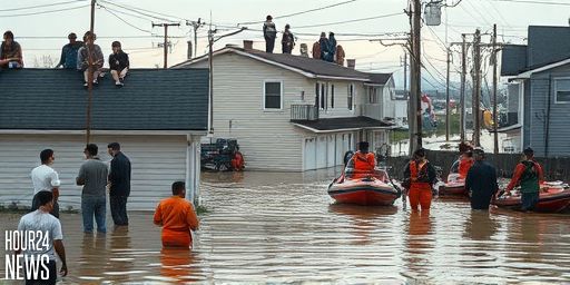 Typhoon Kalmaegi Leaves 26 Dead in Philippines as Floodwaters Submerge Roads and Cars