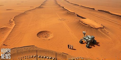 How an Ancient Ice Age Carved Deep Scratches on Mars