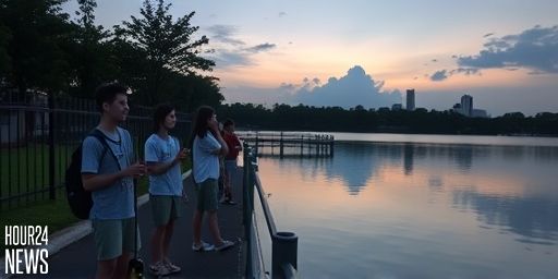 Ignored repeated warnings: Youths Caught Illegally Fishing at Pasir Ris Pond, Police Report Lodged