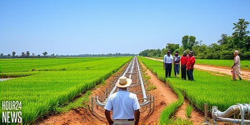 Museveni Inaugurates Shs71 Billion Achomai Irrigation Scheme, Urges Safe Rice Farming on Dry Land