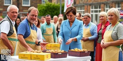 Queen Camilla a natural at serving potatoes, says Spudman