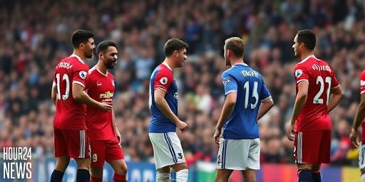 Gueye Red Card Slap Incident at Old Trafford: Chaos Unfolds