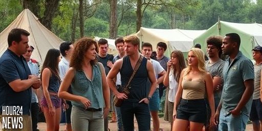 Im A Celebrity Feud Erupts as Vogue Williams Enters Camp