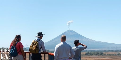 Kanlaon Volcano Emission: Ash Plume Rises on Negros Island