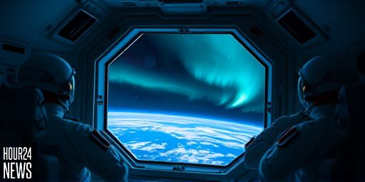 Solar Storms Drive ISS Astronauts to Take Cover Amid Auroras