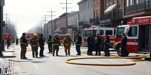 Major Fire Ravages Ability Square in Adjiringano, Accra