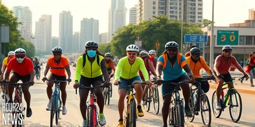 Bike procession against drug abuse led by NYA CEO in Accra