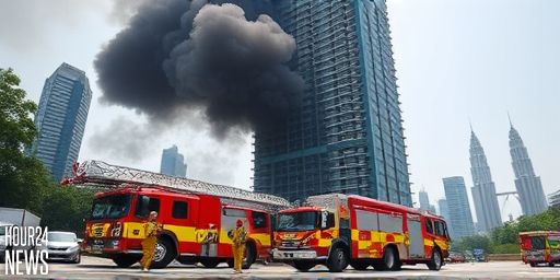 Fire Erupts at Kuala Lumpur’s Petronas Tower 3 amid Morning Blaze