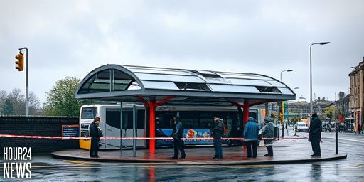 Oldham Bus Station Roof Damaged by Storm Claudia